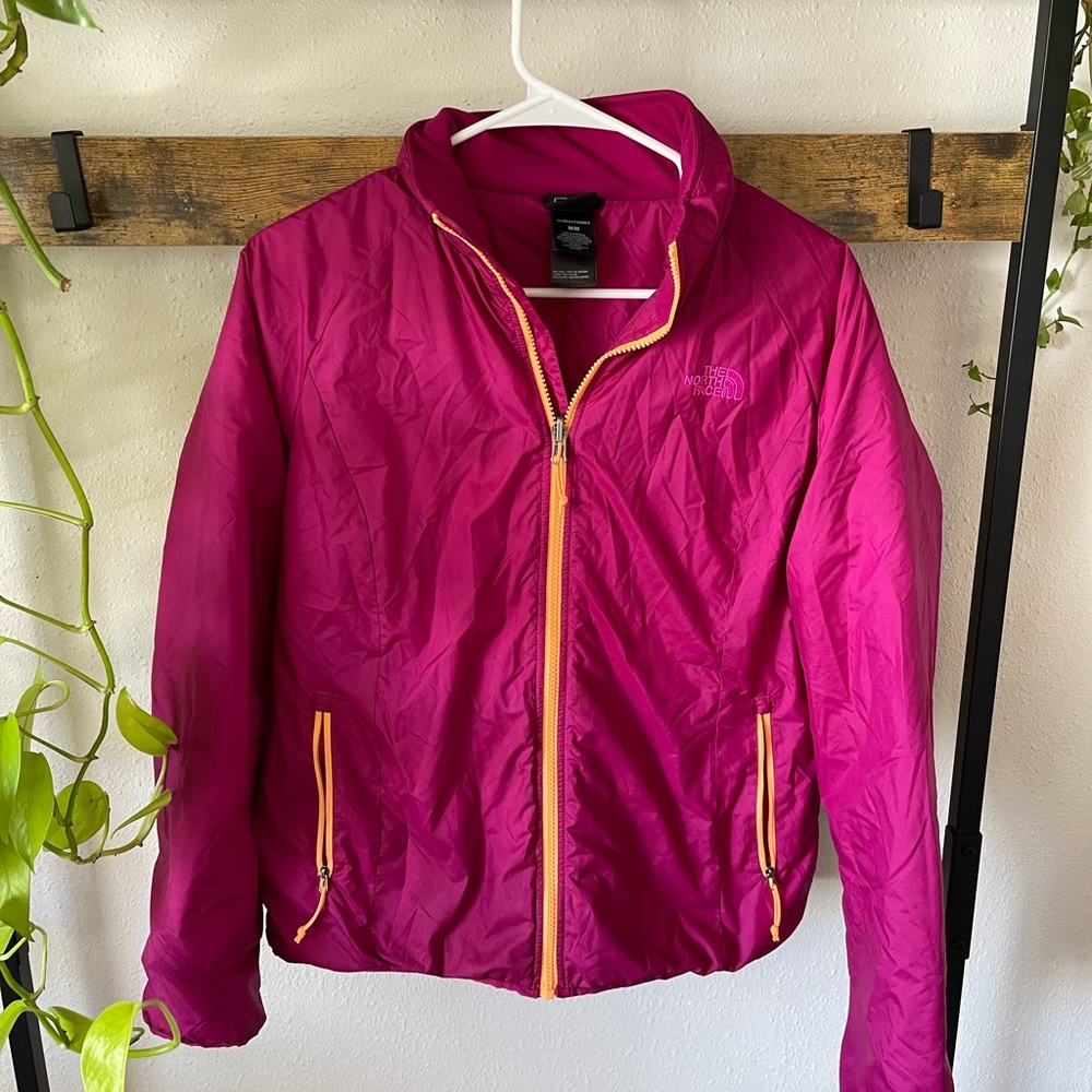 The North Face puffy jacket